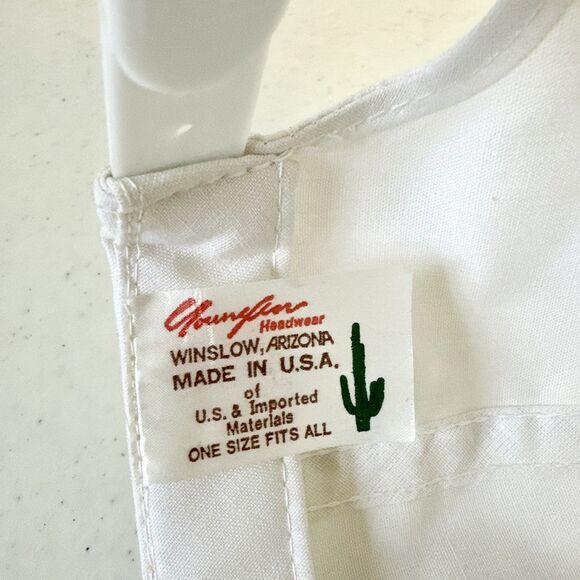 Vintage Ducks Unlimited Hat White‎ Rope Snapback Cap DU Double Duck Heads - Picture 7 of 7